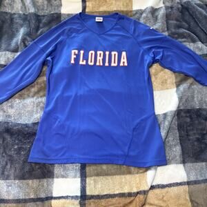 Vintage Nike Red Tag Florida Gators Shirt Blue Orange Pullover College Football